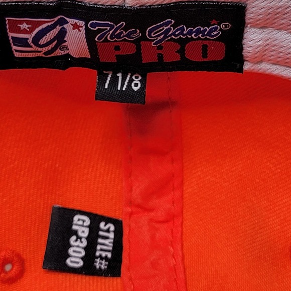 The Game Pro Florida Gators UF Orange Fitted Baseball Cap Personalized✨️7 1/8 - Picture 8 of 14